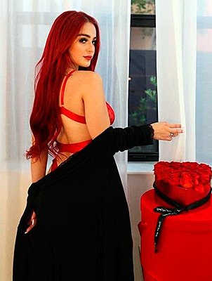 Happy lady Daniyela from Caracas (Venezuela), 21 yo, hair color red-haired