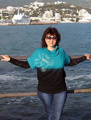 kind-lady-tatyana Tat'yana from Mariupol (Ukraine), 57 yo, hair color brunette