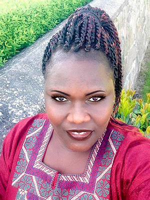 Divorced woman Adania from Kampala (Uganda), 47 yo, hair color black