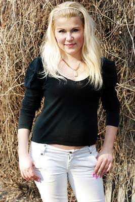 Responsible bride Liliya from Melitopol (Ukraine), 40 yo, hair color blonde