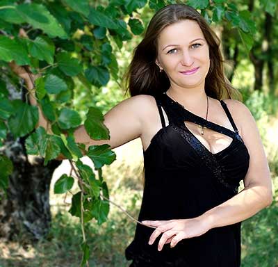 Sociable bride Anna from Skadovsk (Ukraine), 43 yo, hair color light brown